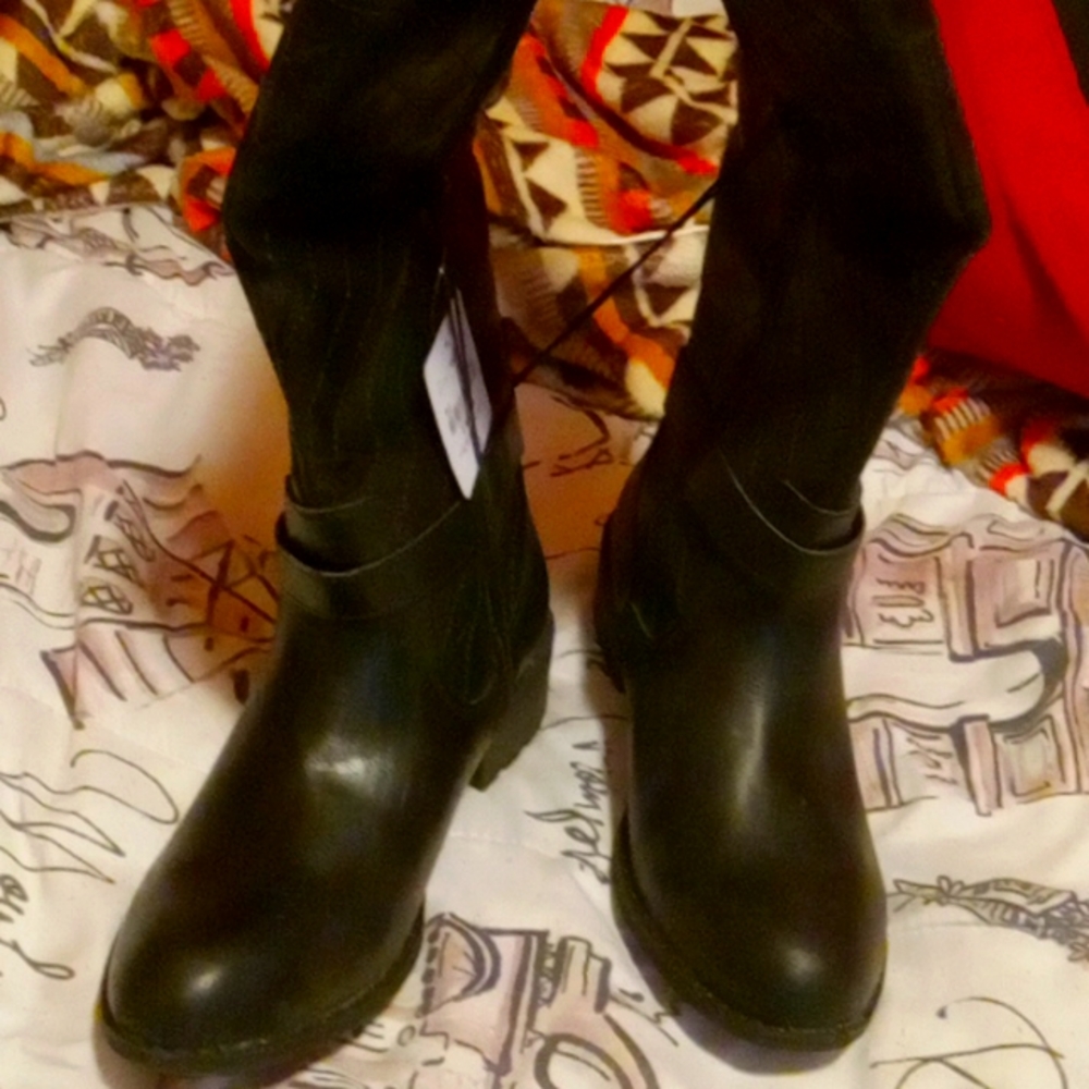 Black Leather boots